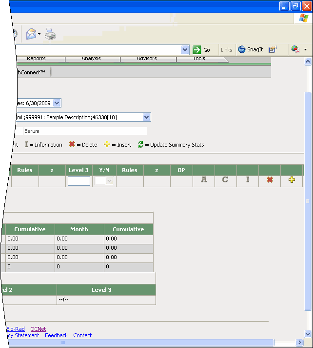 scroll bars and arrows