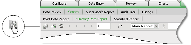 click the export icon