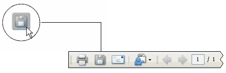 click the save icon